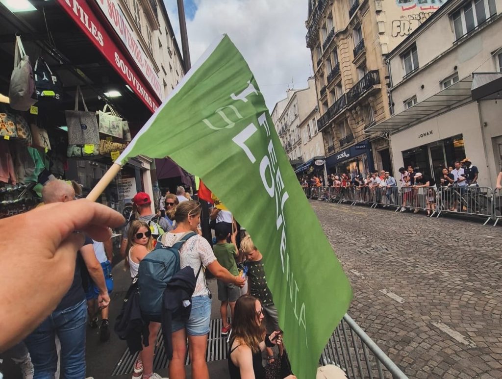 I love Slovenia flag